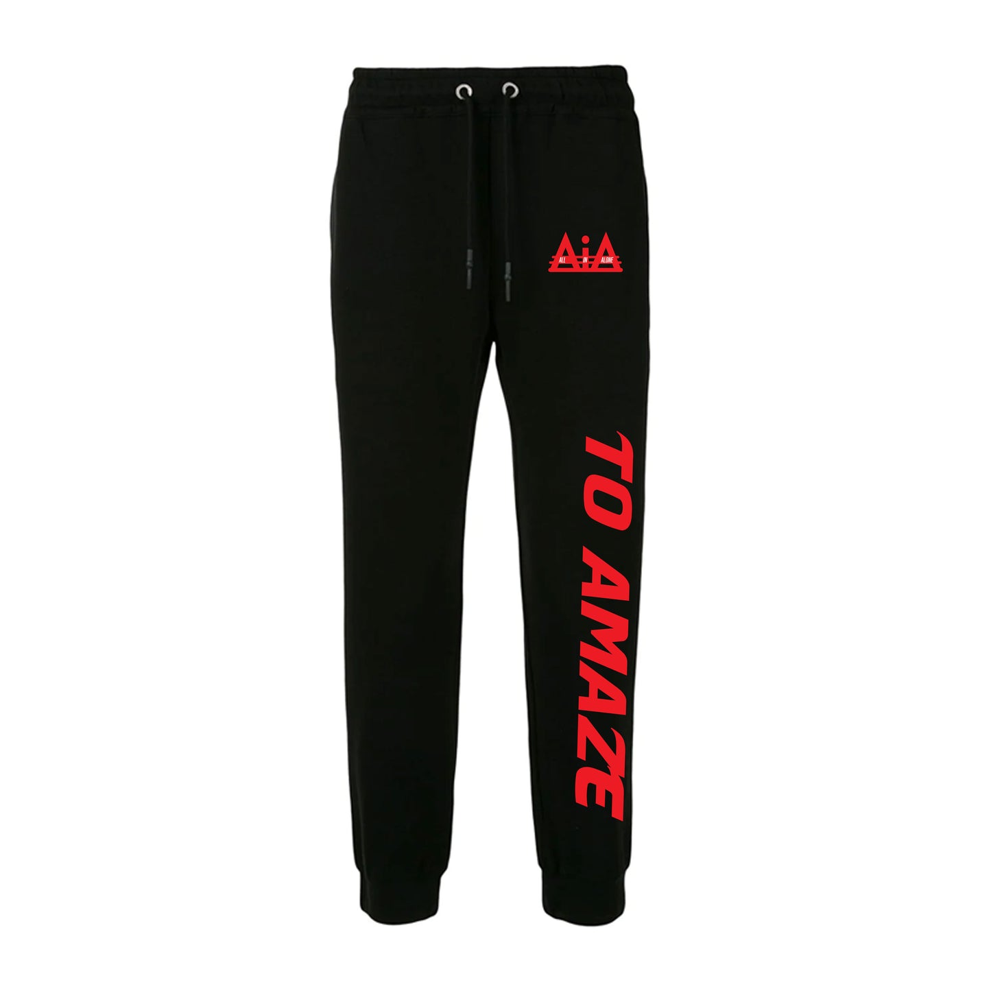 BLACK/RED AiA joggersuit pants