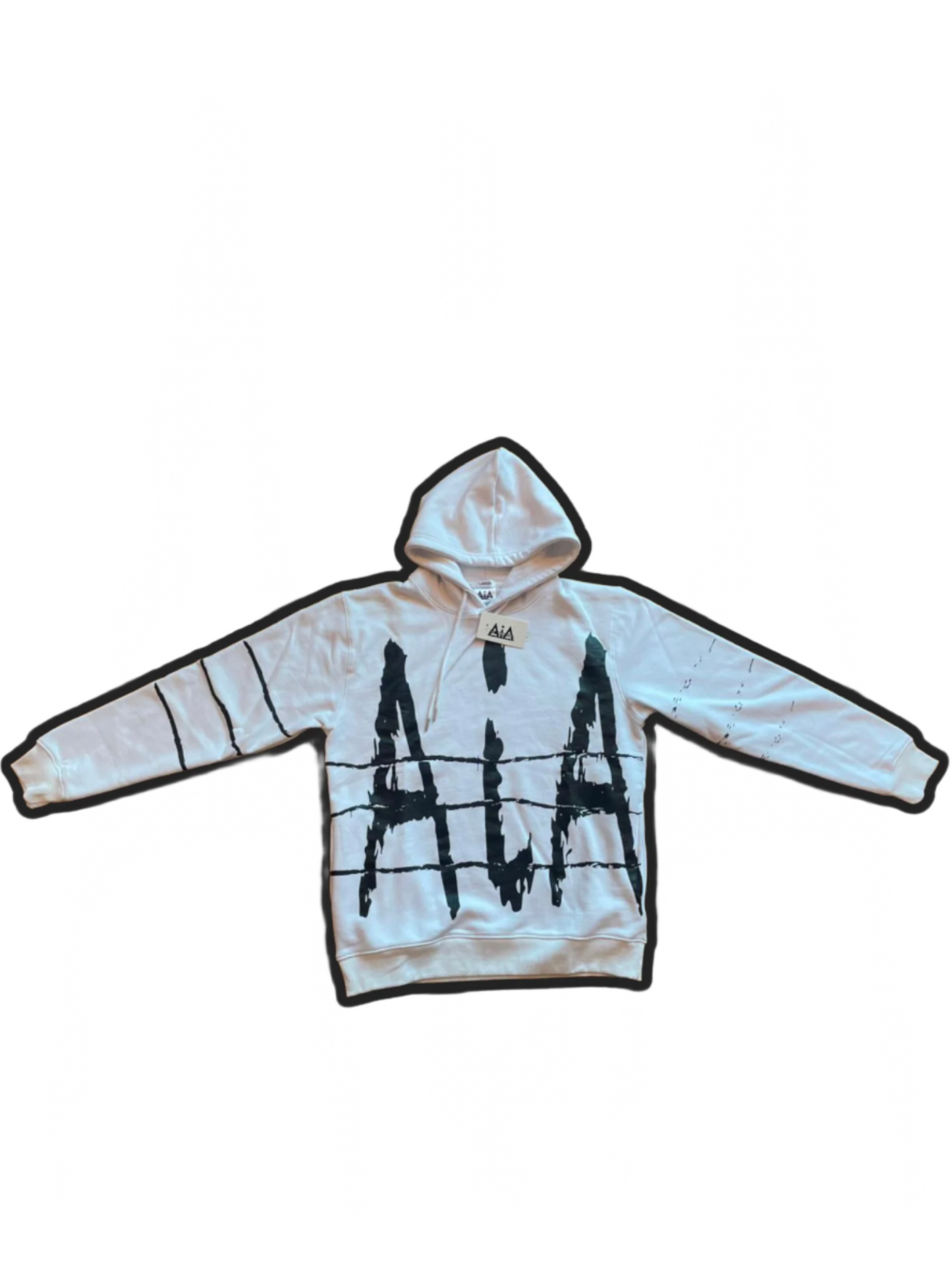 WHITE MISTIC NIGHT HOODIE