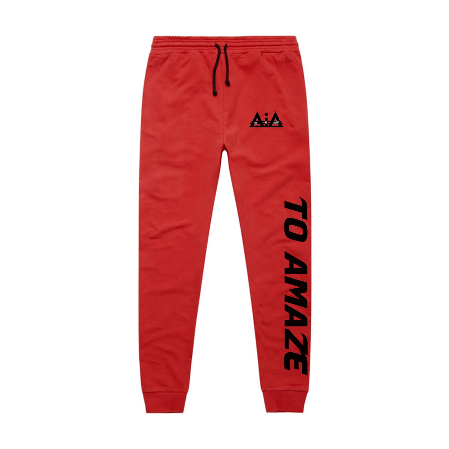 RED/BLACK AiA joggersuit pants