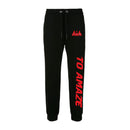 BLACK/RED AiA joggersuit pants